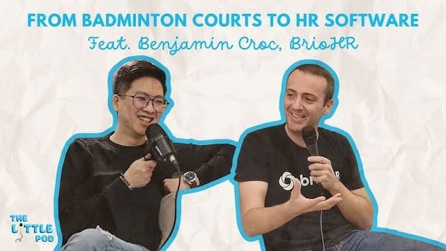 From Badminton Courts To HR Software feat Benjamin Croc, BrioHR