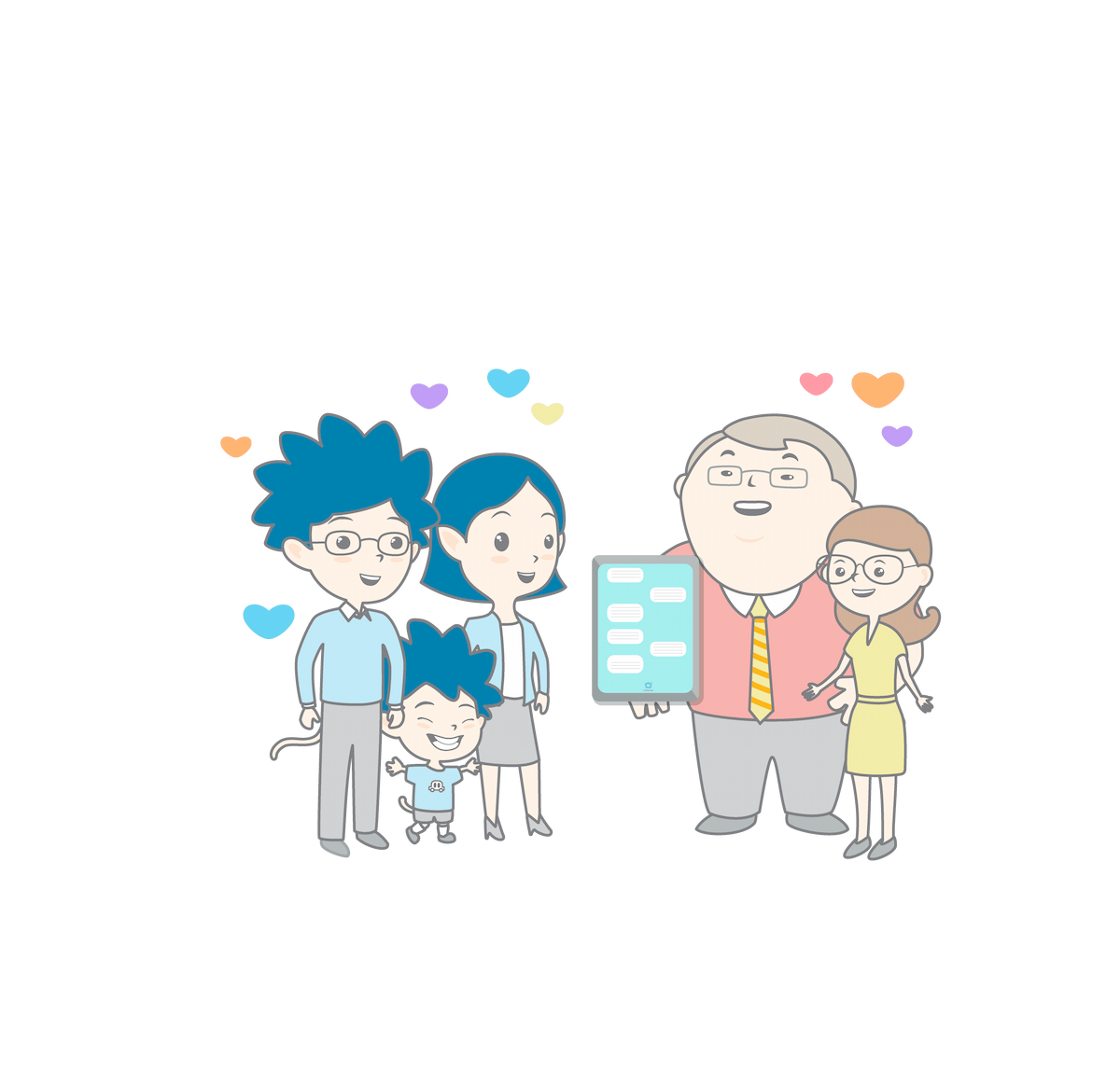 Find your perfect package Illustration